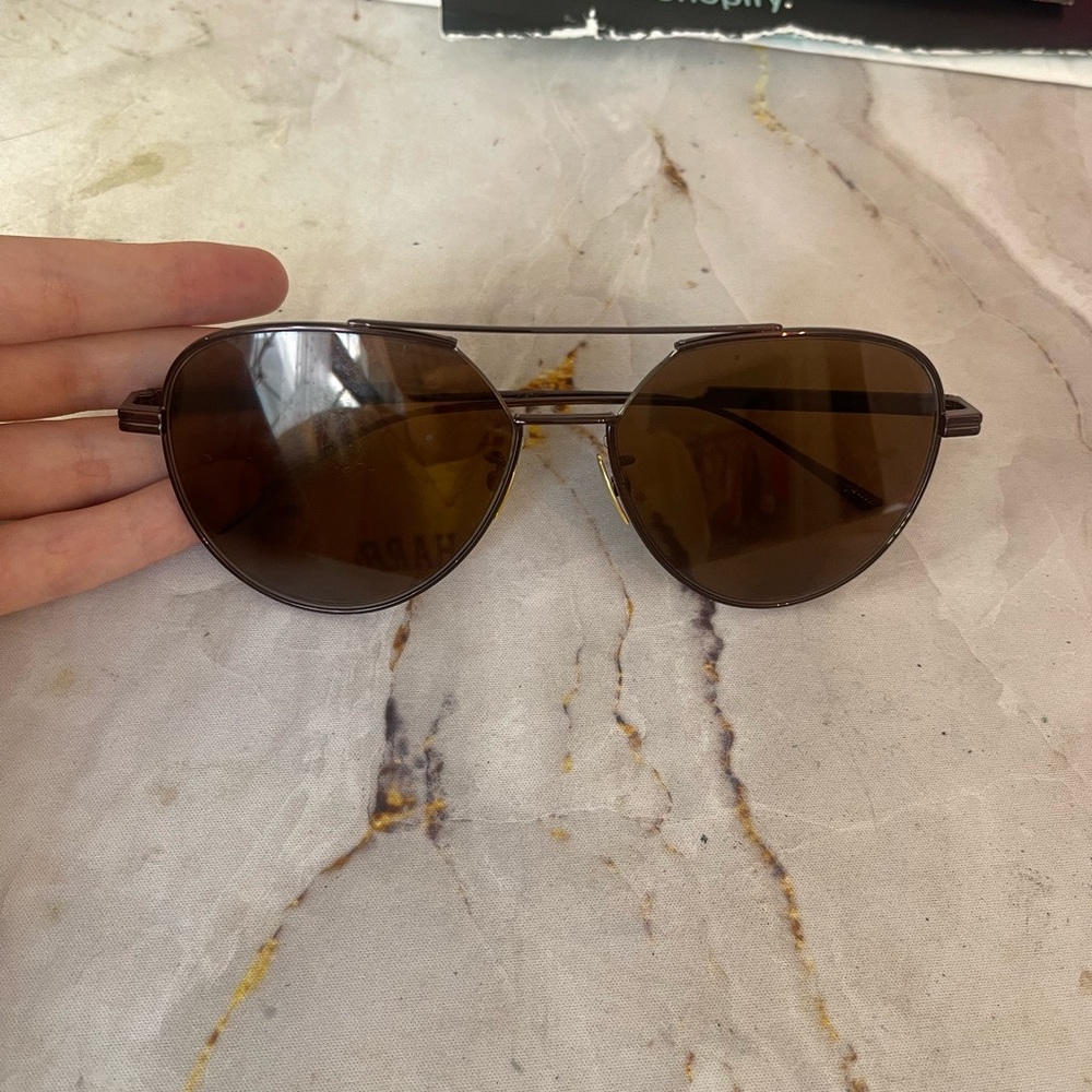 BOTTEGA VENETA BV1013SK 015 Sunglasses 59-16-145 Brown Nickel Plastic Women’s